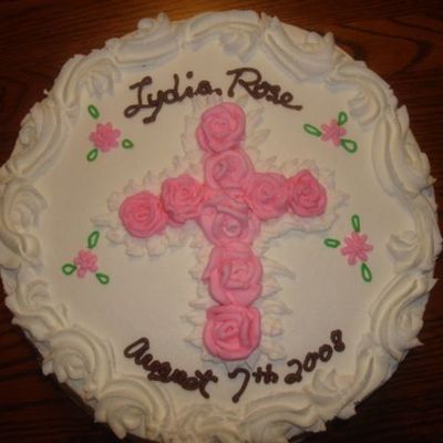 First Baptism Cake
