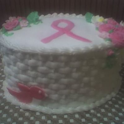 Breast Cancer Awareness Cake