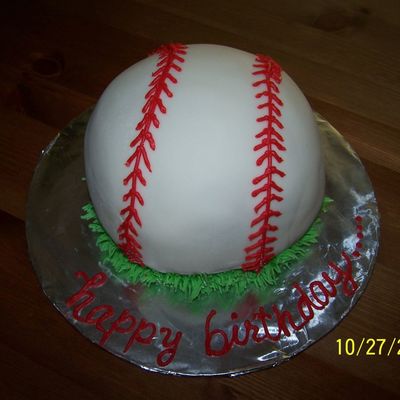 Baseball Cake