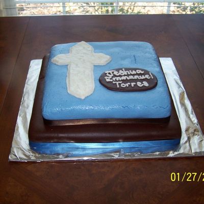 Baptismal Cake