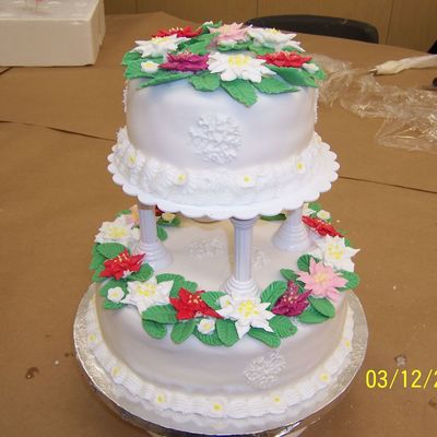 Christmas Class Cake