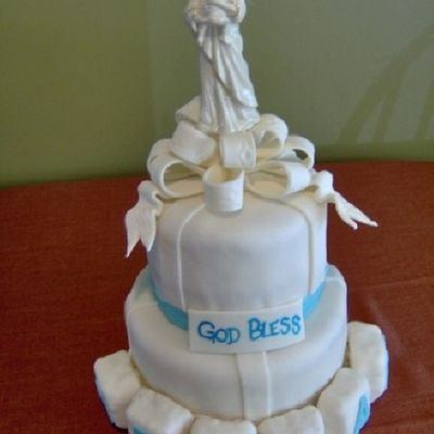 Baptism Cake