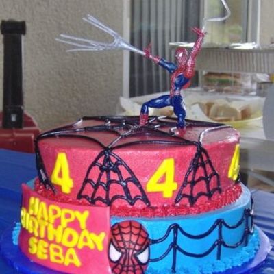 Spider Man Cake
