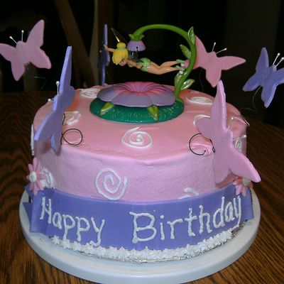 Tinkerbell Birthday Cake