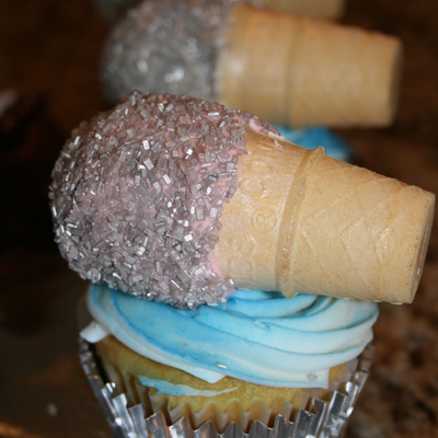 Microphone Cupcakes