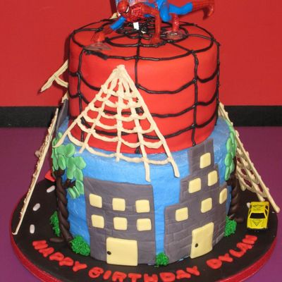 Spiderman Cake