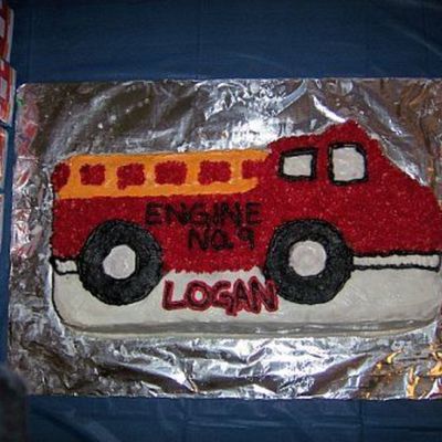 Firetruck Birthday