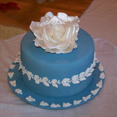 Wedgewood Blue Cake