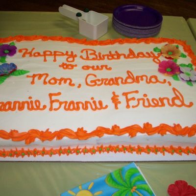 Grandma's Birthday Cake
