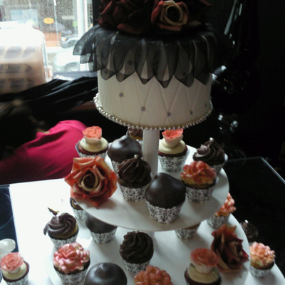 Dramatic Cake Tower