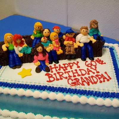 Everyone Adores Grandpa!