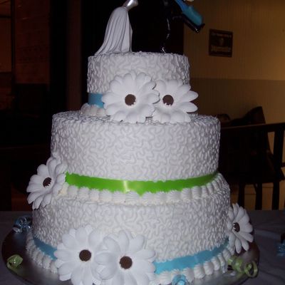 Stephen And Stacie's Wedding Cake