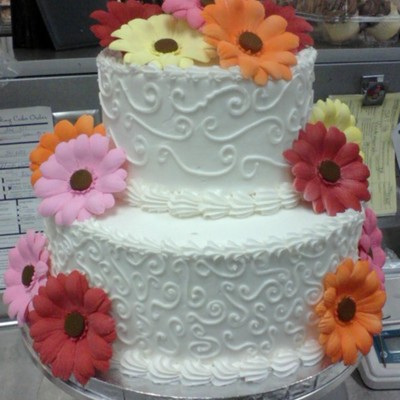 Wedding Cake Made At Work