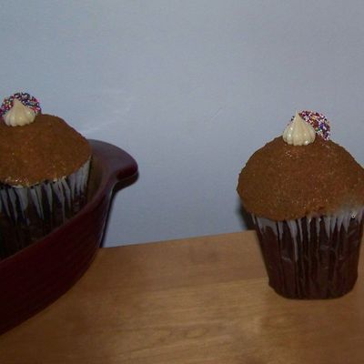Choc & Irish Cream Cupcakes