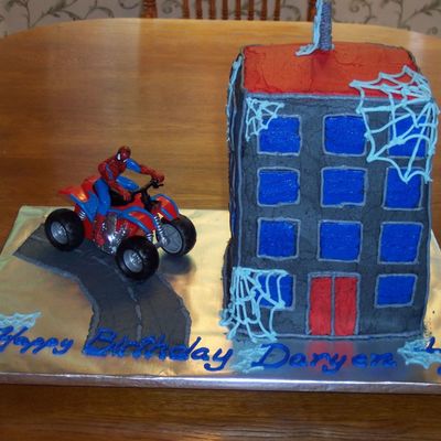 Building, Spider Man, Birthday