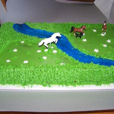 Horse Birthday Cake