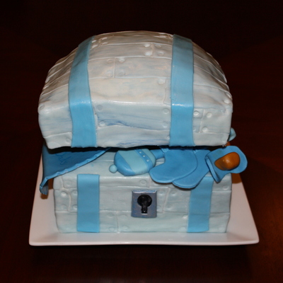 Tiny Treasures Baby Shower Treasure Chest