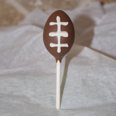 Football Cake Ball Pop