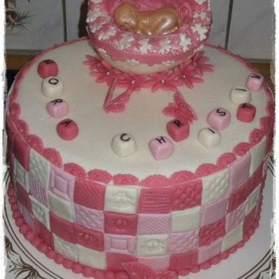 Babtism Cake For A Baby Girl!!