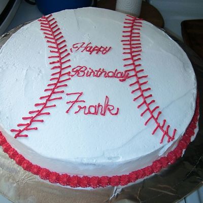 Baseball Cake