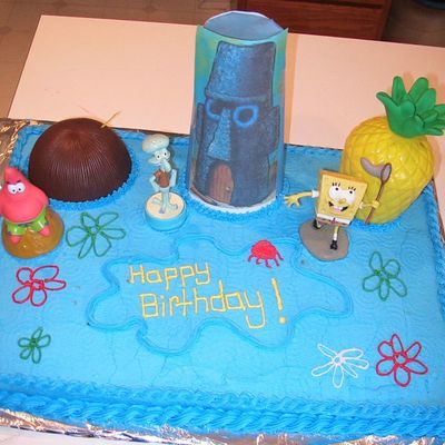 Spongebob Cake