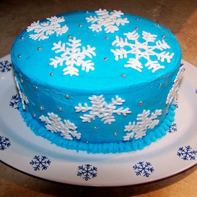 Snowflake Cake