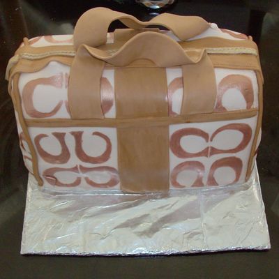 Coach Purse Cake