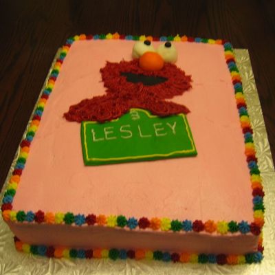 Elmo Cake