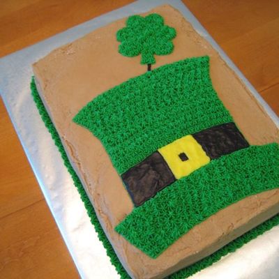 Leprechaun Hat And Shamrock