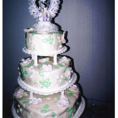 Megan's Wedding Cake