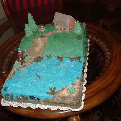 First Grooms Cake For Up Coming Bridal Show