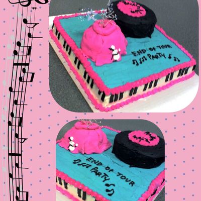 Music Themed Cake