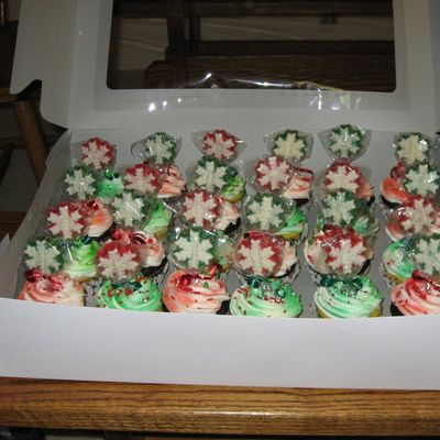 Christmas Cupcakes