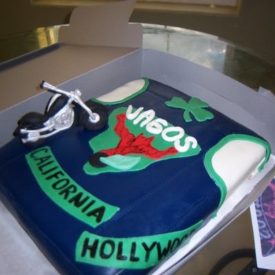 Bike And Jacket Cake