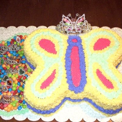 Butterfly Birthday Cake