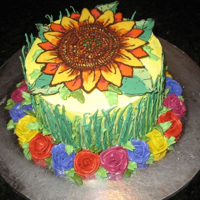 Sunflower Cake