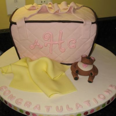 Diaper Bag Cake
