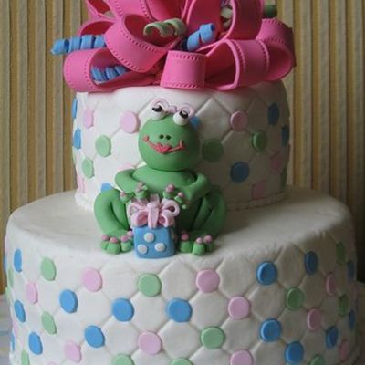 Girly Frog Birthday
