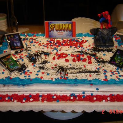 Spiderman Cake