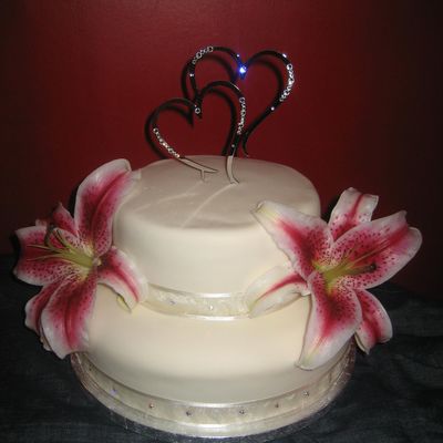 My First Wedding Cake!