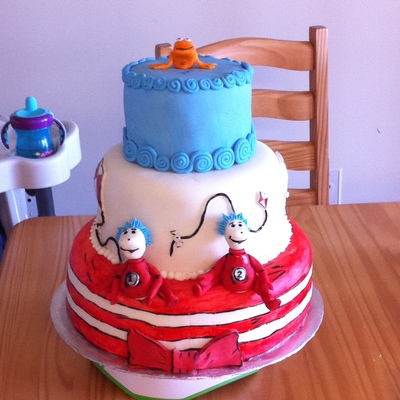 Dr. Seuss Cake