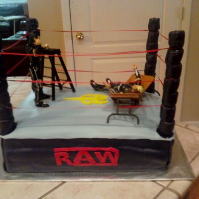 Wrestling Cake