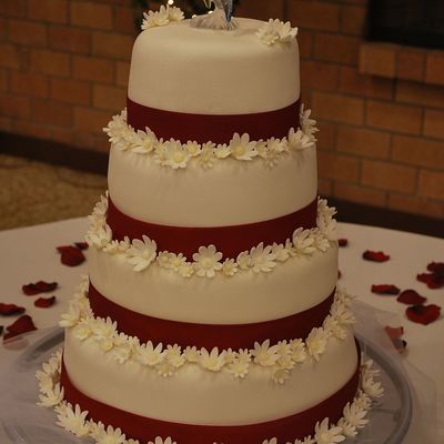 Fondant Wedding Cake