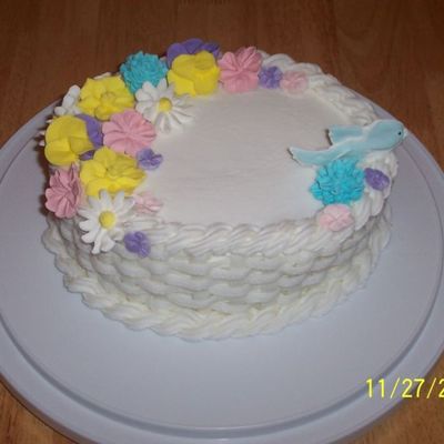 Wilton Course 2 Final Cake