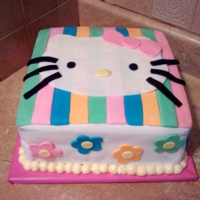 Hello Kitty Cake