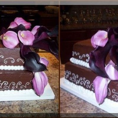 Chocolate Swirl Cake With Calys