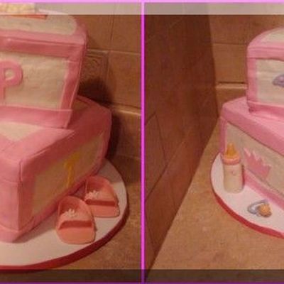 Baby Block Cake