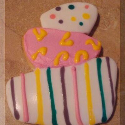 Topsy Turvy Cake Cookie