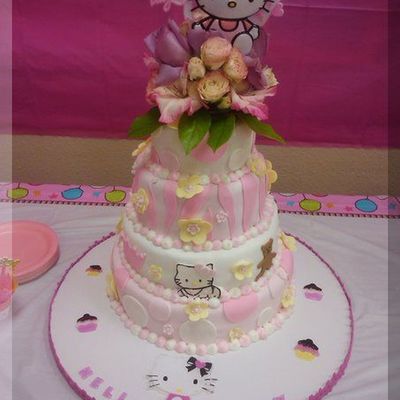 Hello Kitty Cake