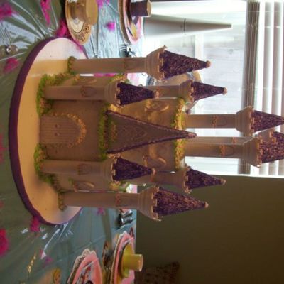 Princess Castle Cake